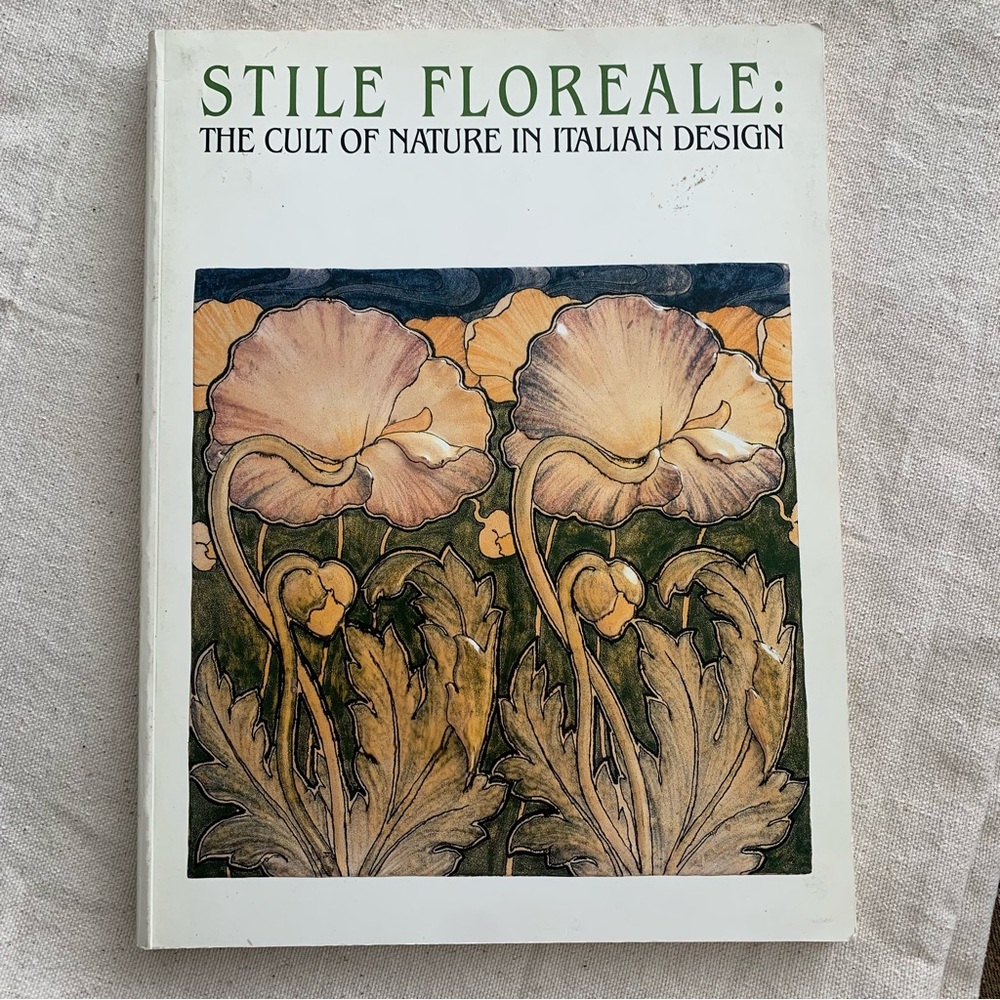 Book | Stile Floreale: The Cult of Nature in Italian Design, Art Book w Photos